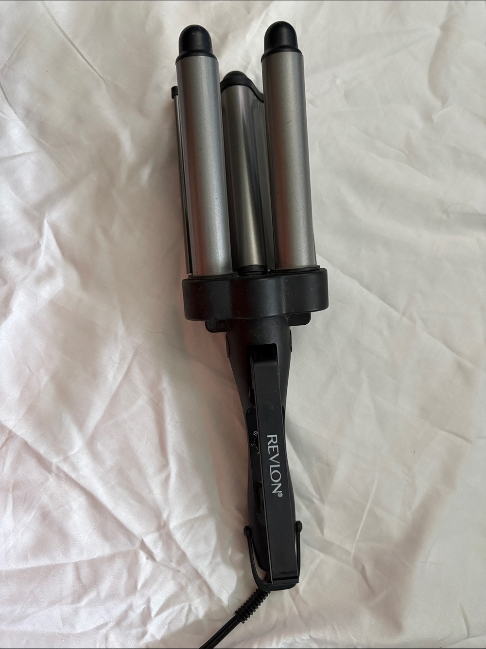 Revlon Triple Barrel Hair Waver - Silver & Black